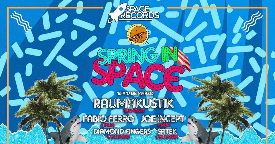 Spring in Space by Space Records - フライヤー表