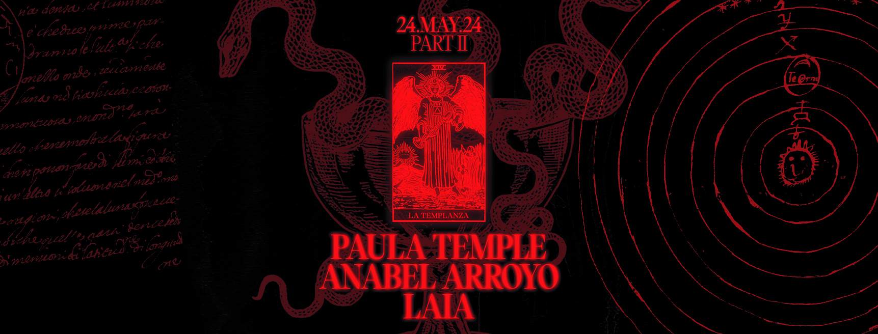 Laster presenta LA TRILOGÍA vol. II: Paula Temple, Anabel Arroyo & LAIA - Página frontal