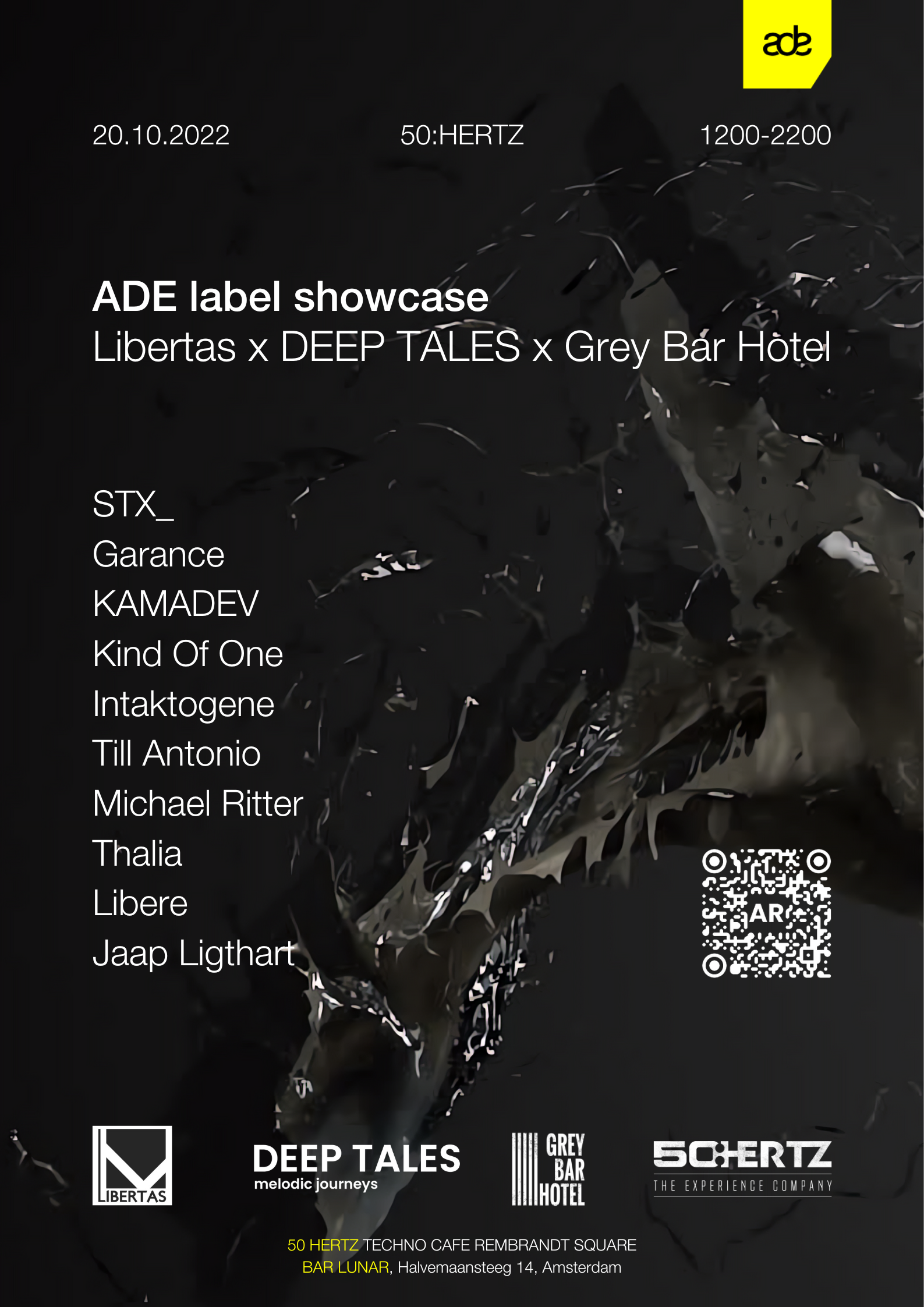 ADE Showcase - Libertas x Deep Tales x Grey Bar Hotel - Página frontal