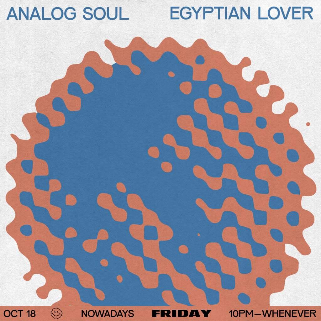 Friday: Analog Soul and Egyptian Lover - Página trasera
