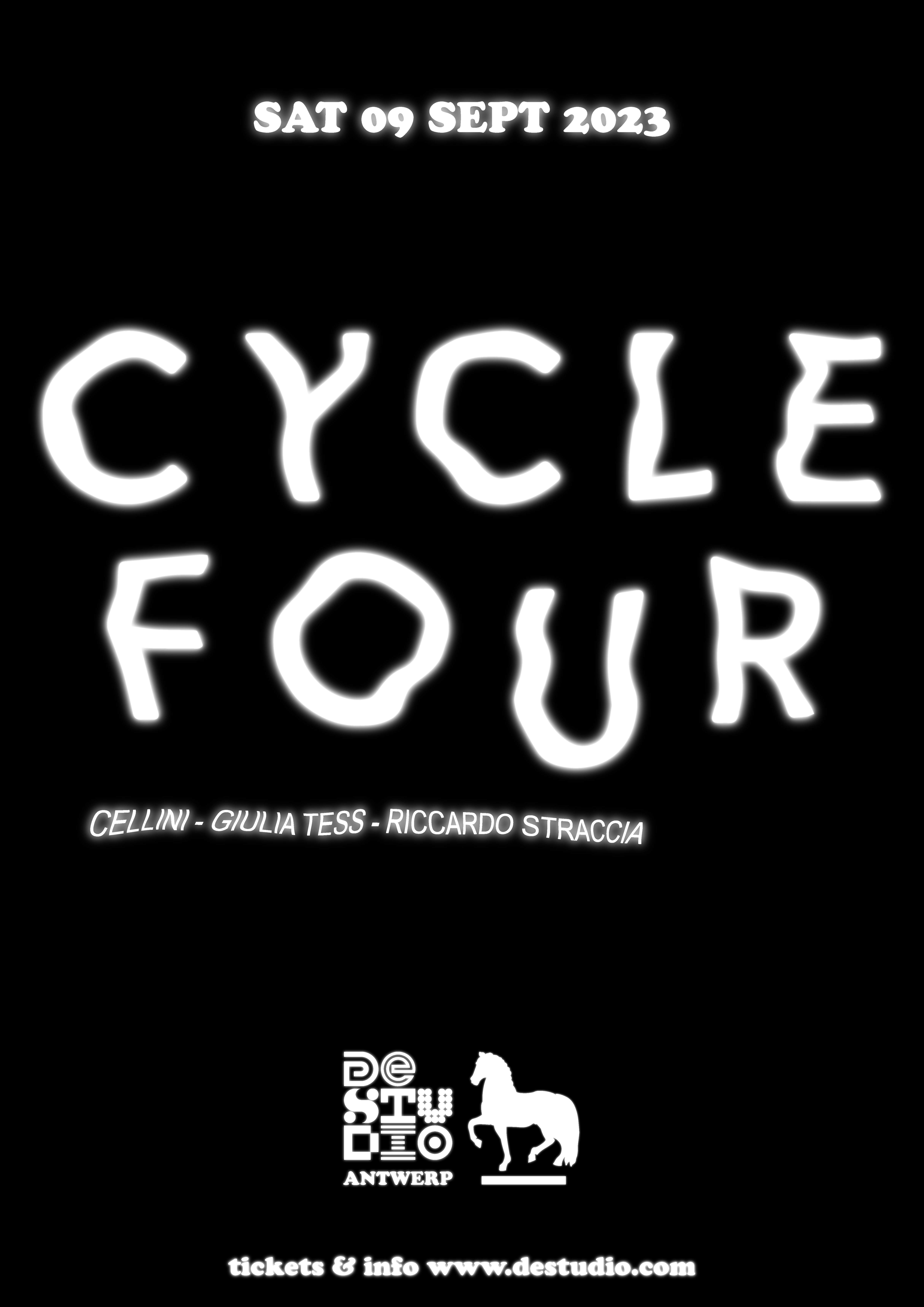 Hobbelpaard Invites Cycle Four - フライヤー表
