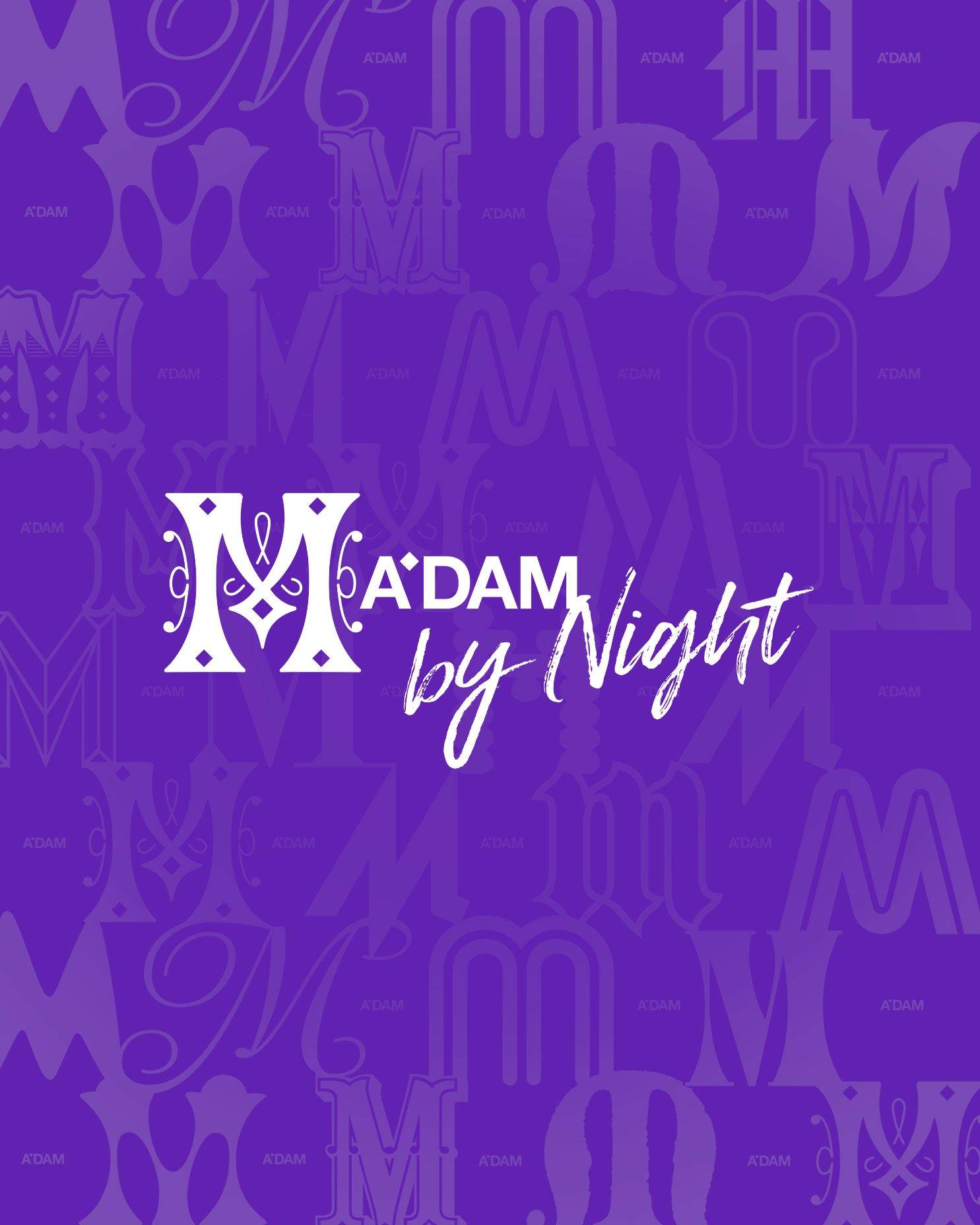 Madam by Night invites: Sleepy & Boo - フライヤー表
