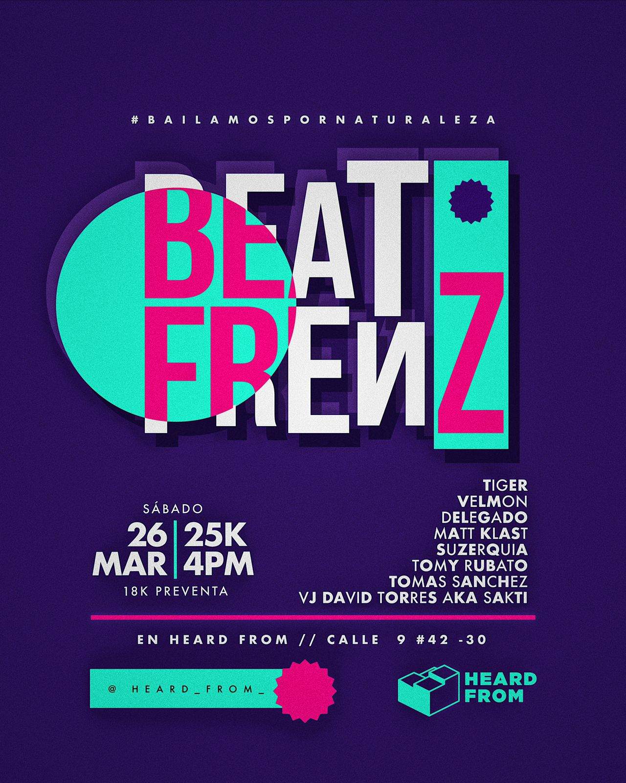 Beat FrenZ - Página frontal