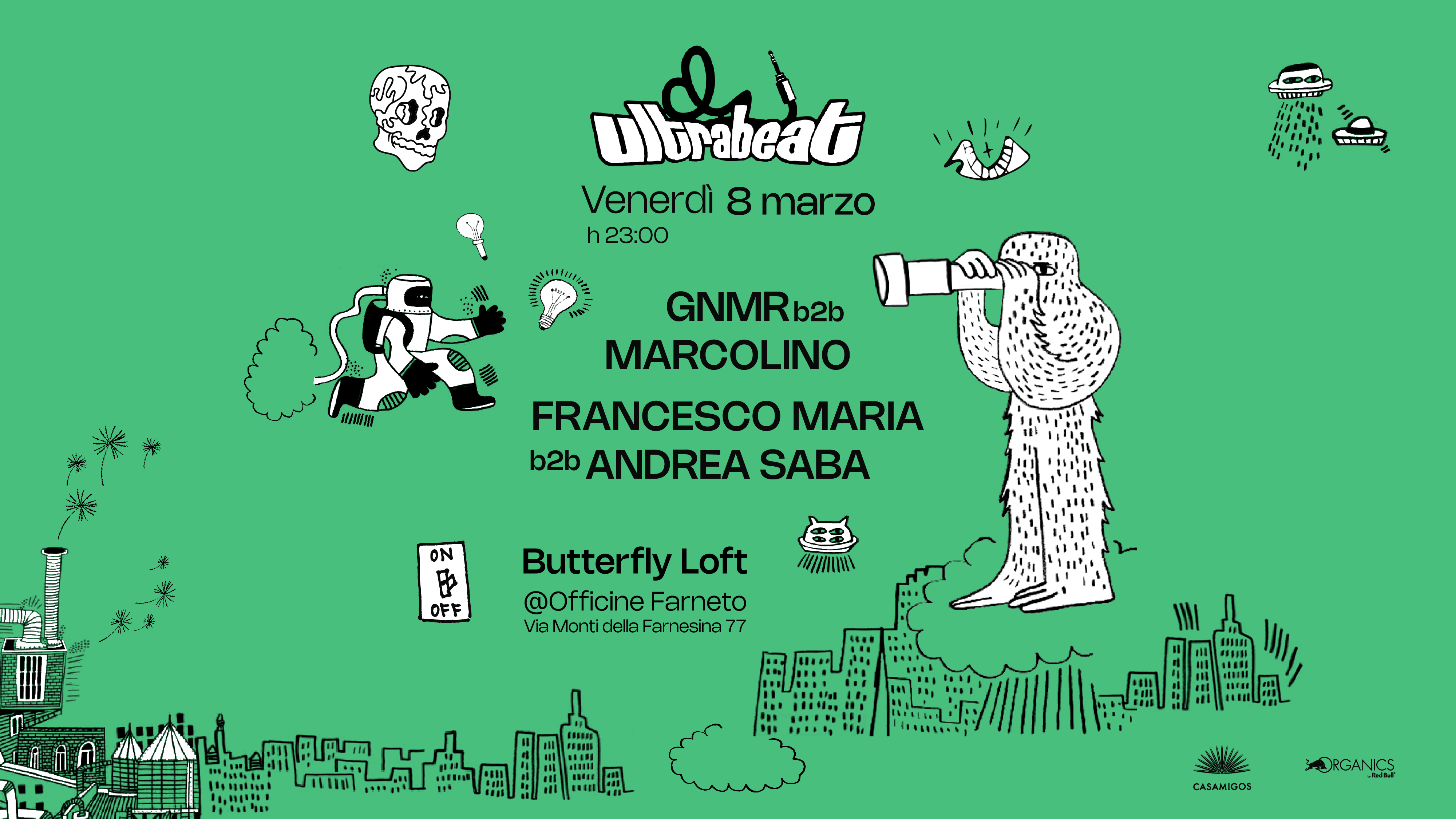Goa Ultrabeat - Butterfly Loft - Página frontal