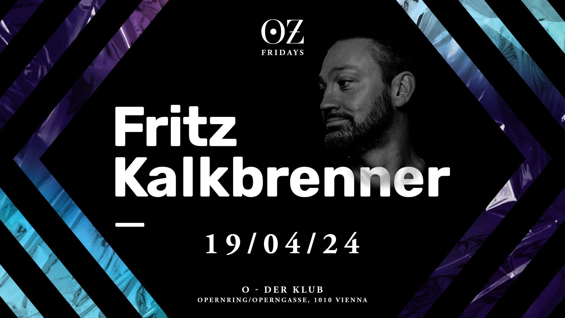 OZ with Fritz Kalkbrenner - フライヤー表