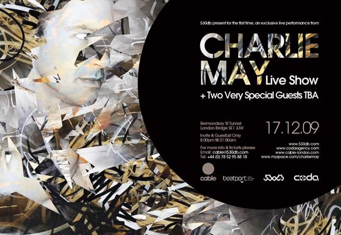 Charlie May - Live Tour - フライヤー表