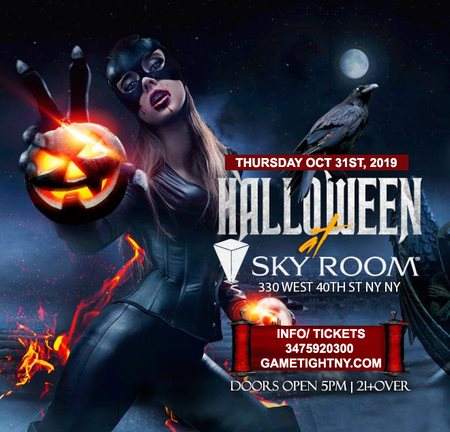 Skyroom NYC Halloween Party 2019 Only $15 - Página frontal