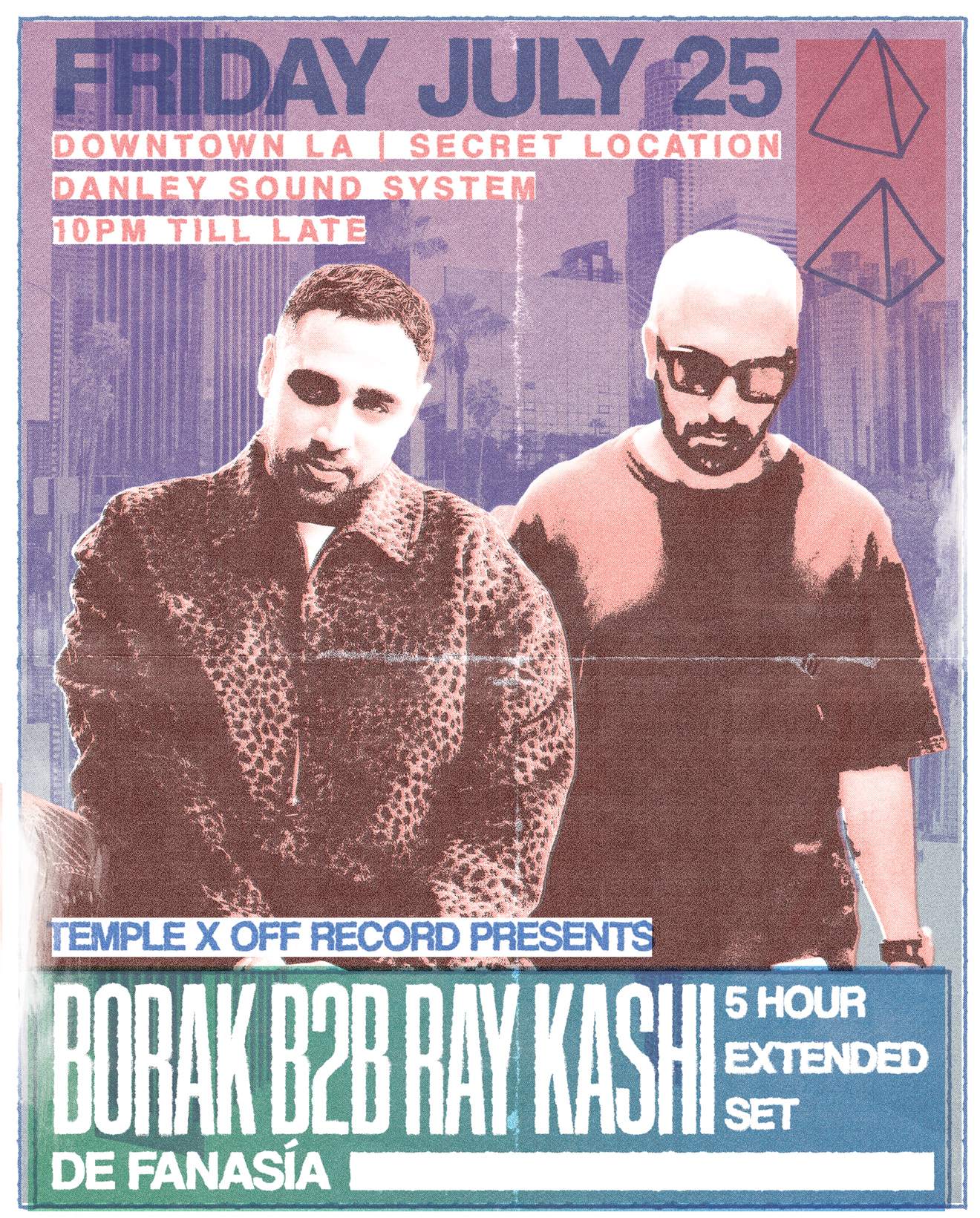 Temple x Off Record presents: Borak B2B Ray Kash (extended 5 hour set ...