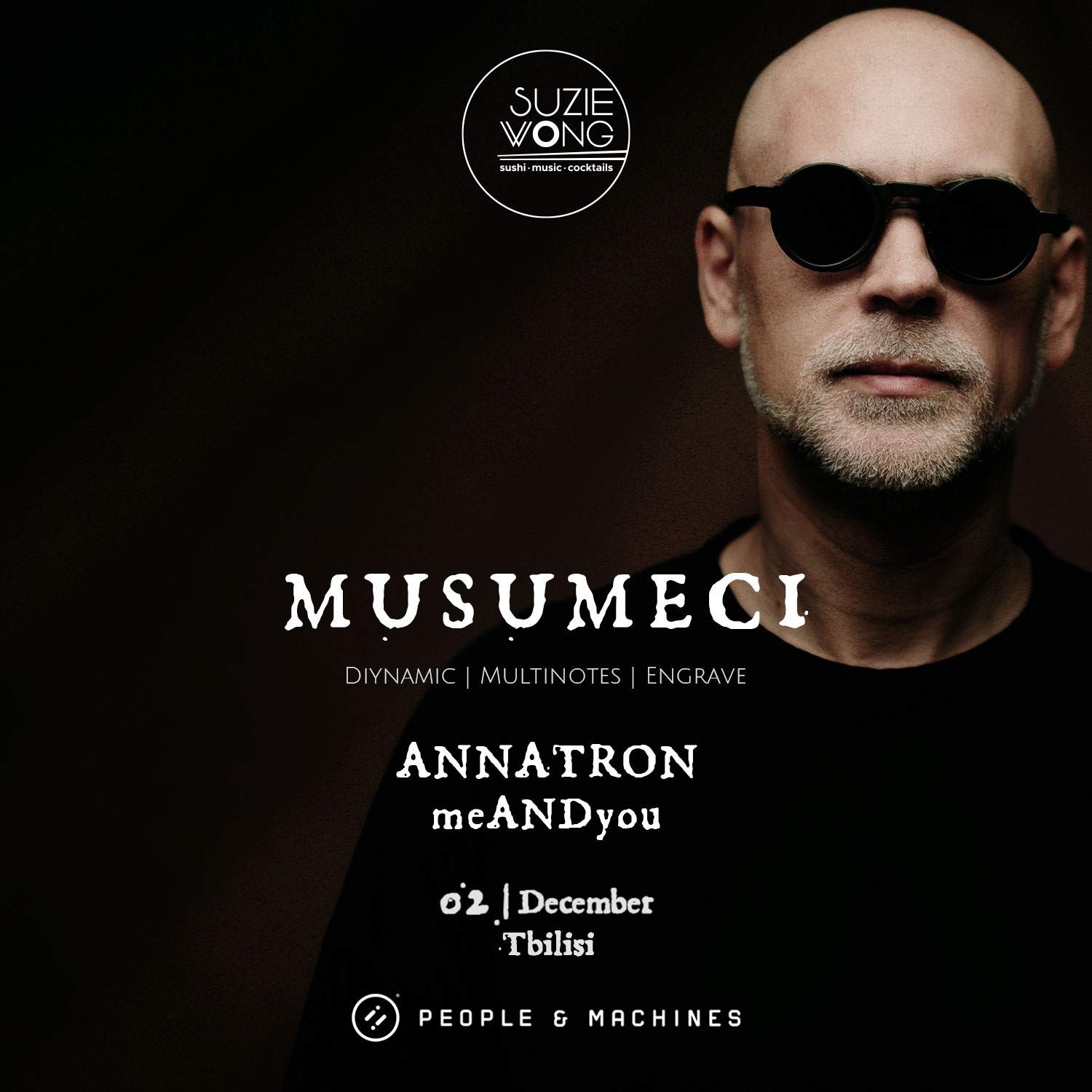 Suzie Wong invites Musumeci at Suzie Wong Dj Bar, Tbilisi