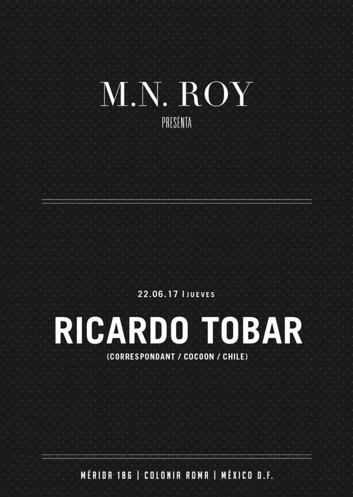 M.N. Roy Pres. Ricardo Tobar - Página frontal