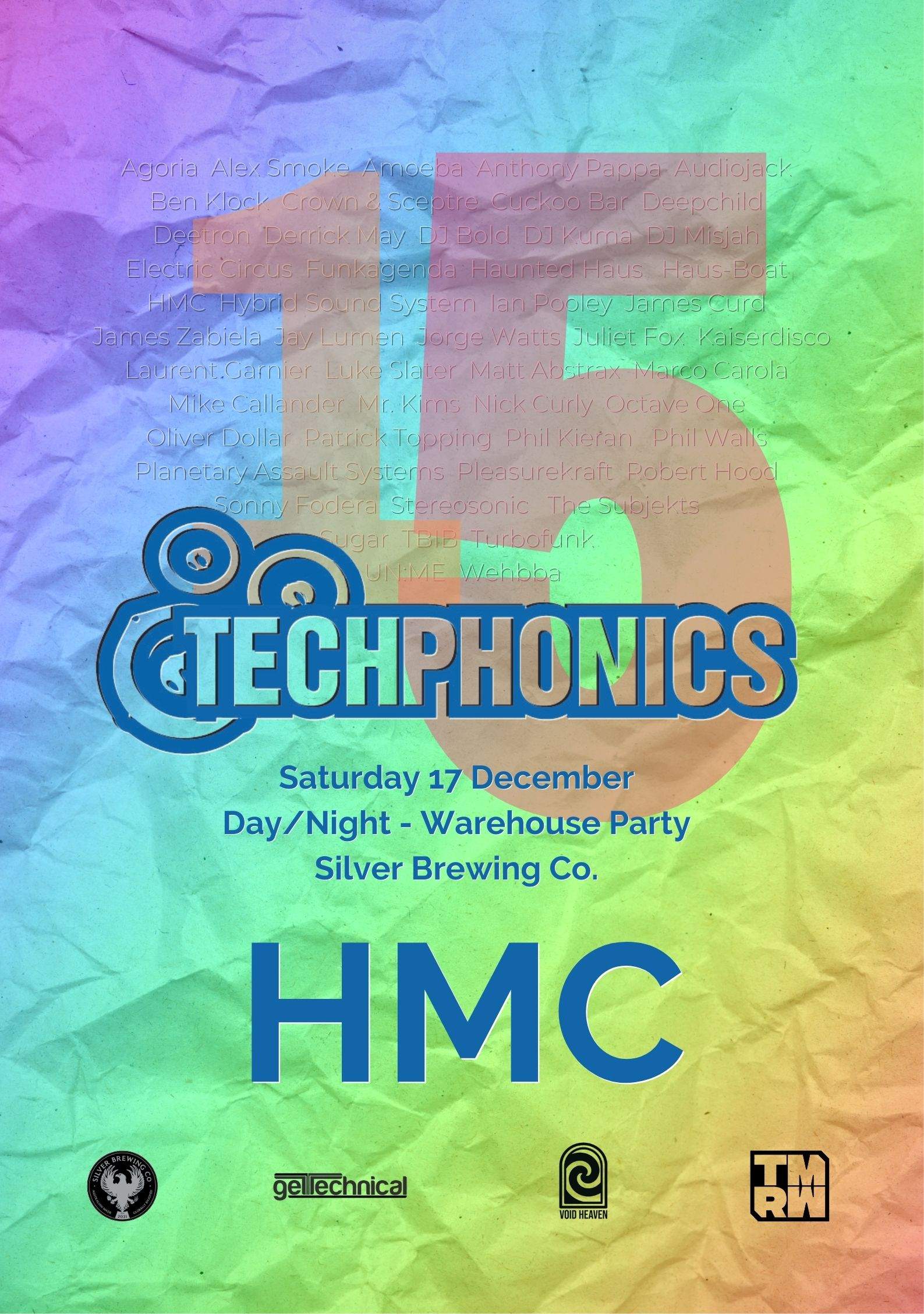 Tech-Phonics 15 Years - HMC - Página frontal