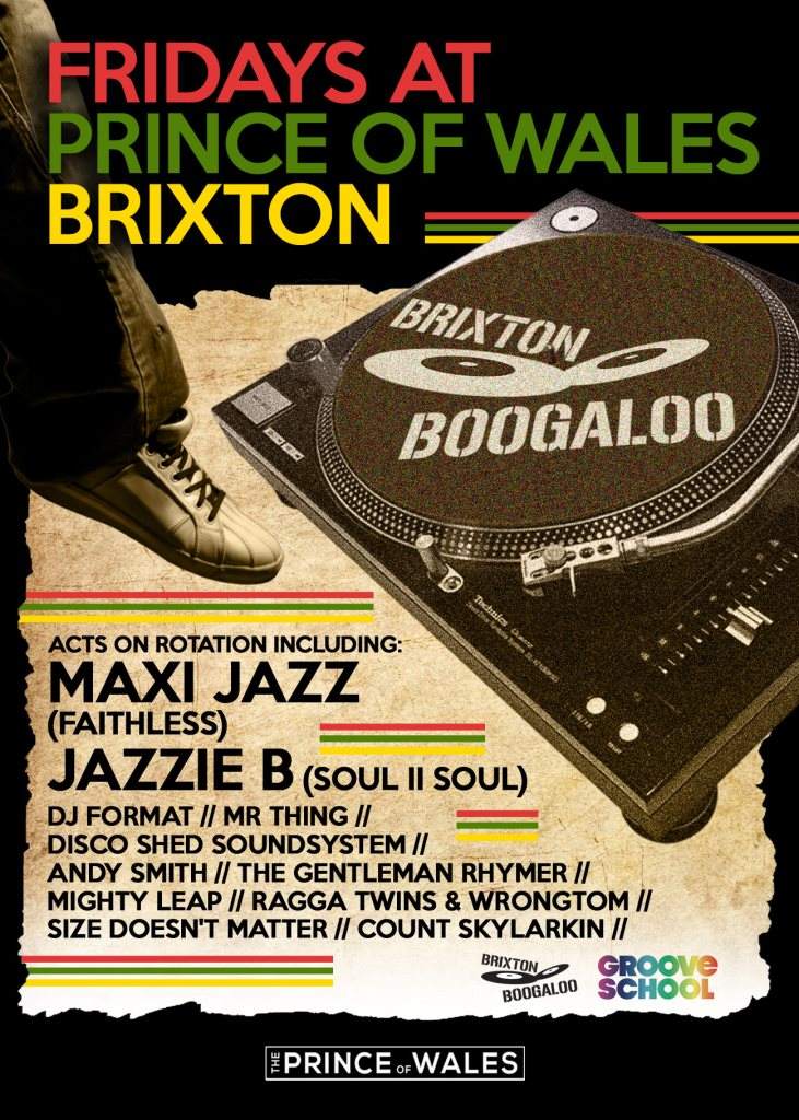 Brixton Boogaloo Halloween with Jazzie B (Soul II Soul) - Página frontal