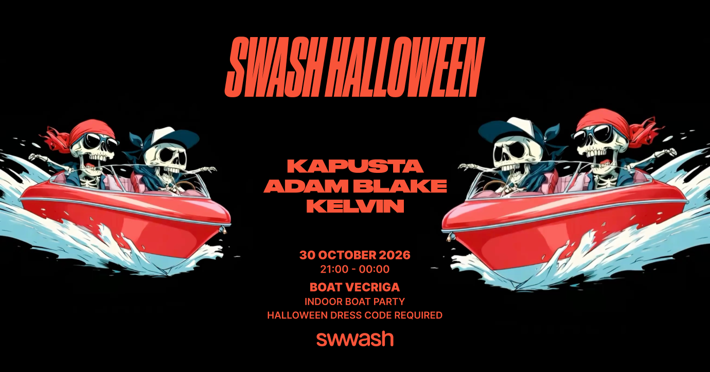 Swash Halloween Boat Edition at River Ship Vecrīga, Riga · Tickets