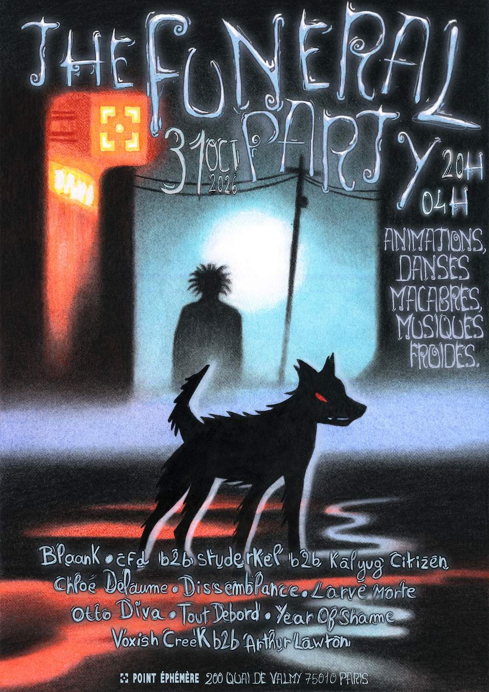 The Funeral Party - Halloween at Point Ephémère, Paris · Tickets