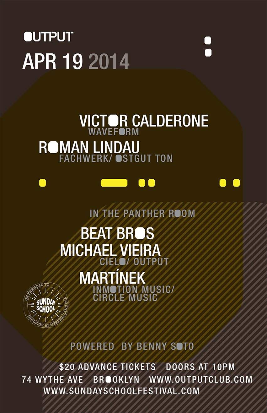 Victor Calderone/ Roman Lindau with Beat Bros/ Michael Vieira/ Martinek - Página frontal