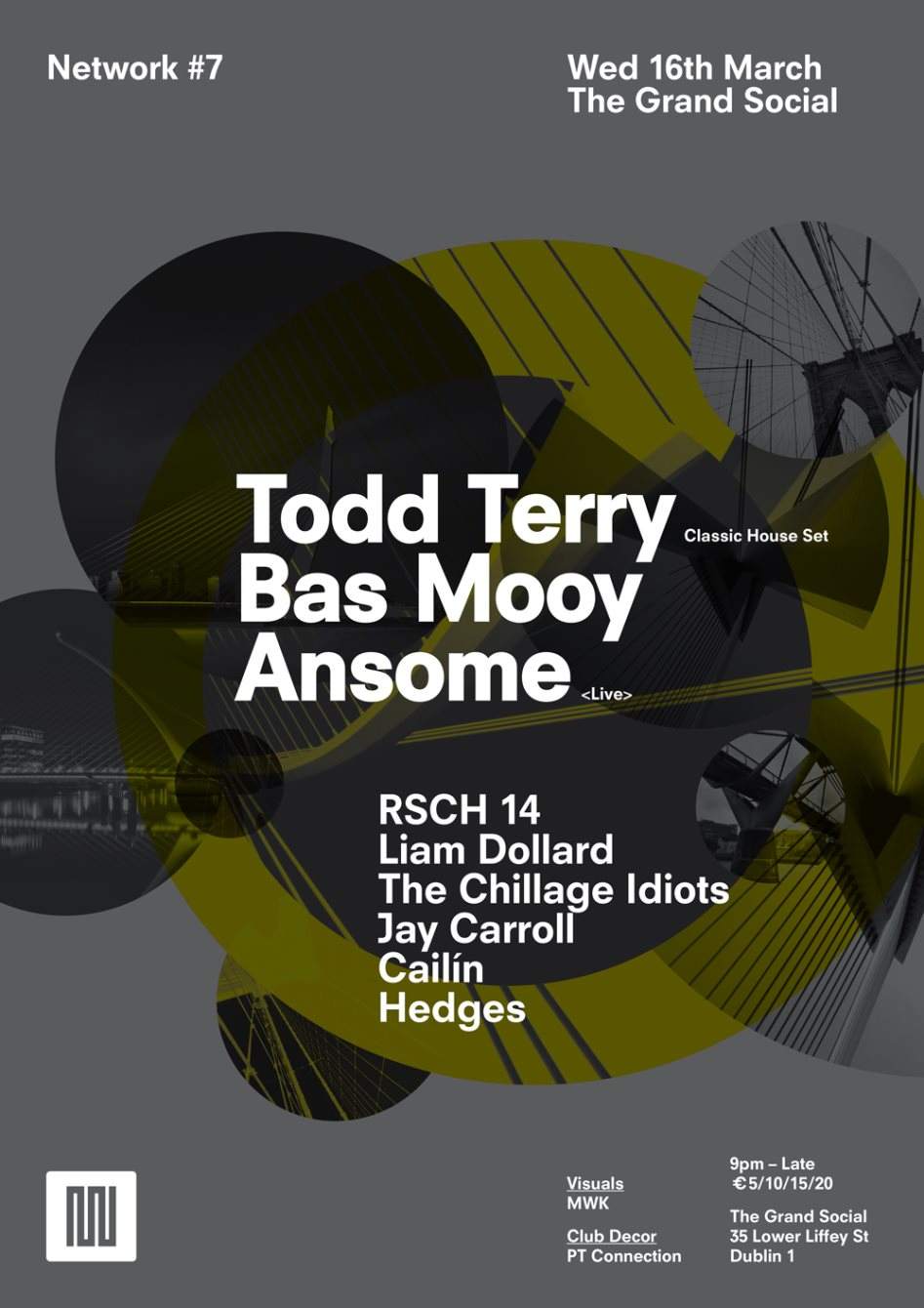 Network #7: Todd Terry, Bas Mooy, Ansome + Guests - Página trasera