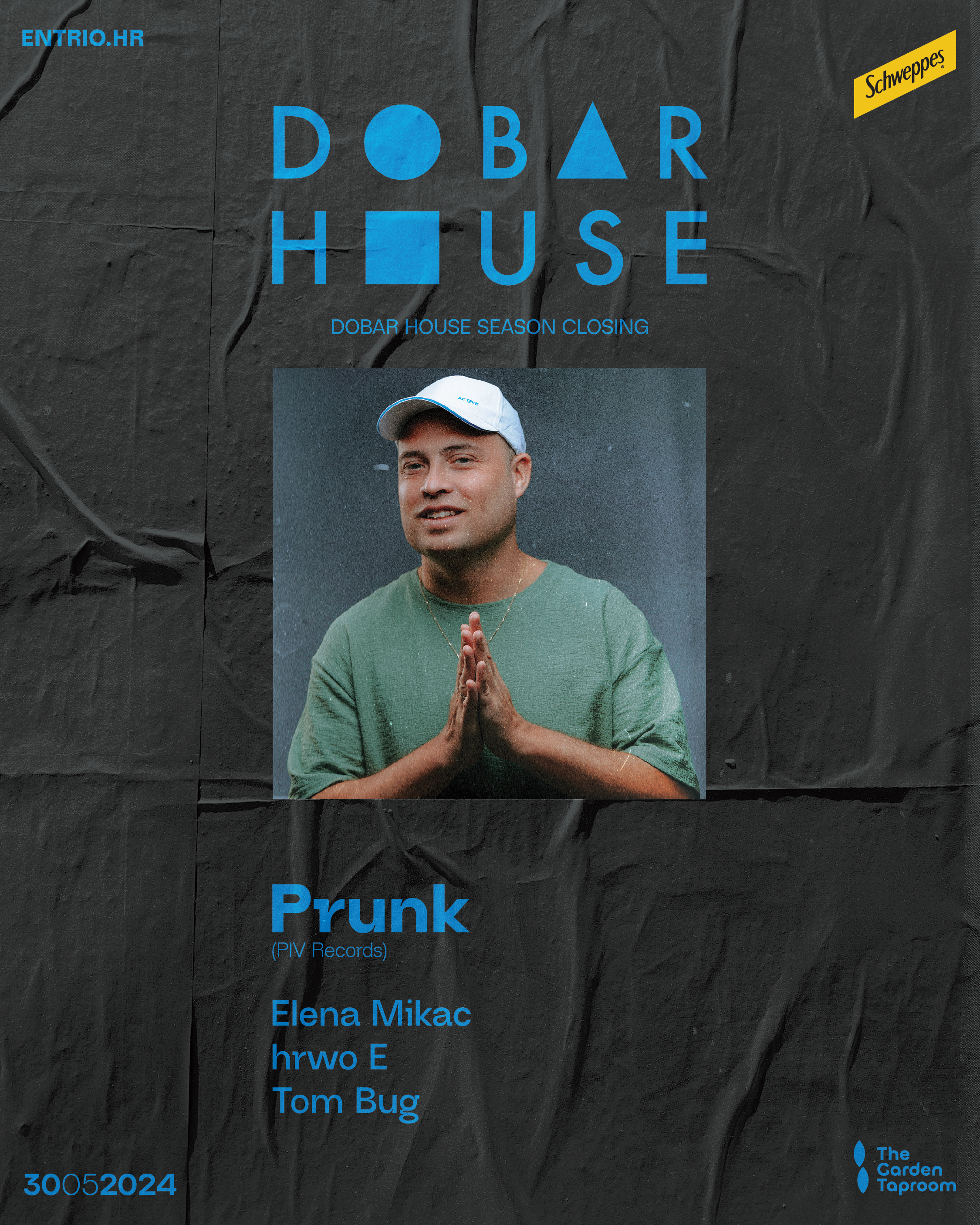 Dobar House Zagreb Season Closing with Prunk (PIV Records) - Página frontal