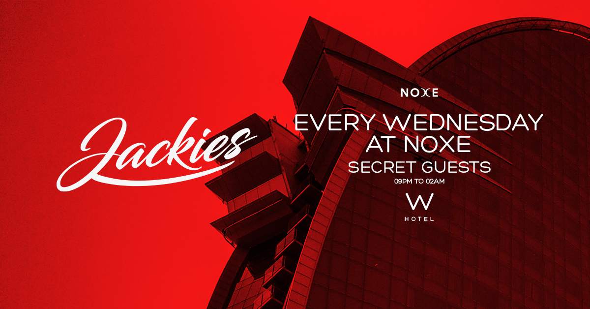 FREE TICKETS * Jackies & W Hotel with Very Special Guest (26th floor) - Página trasera