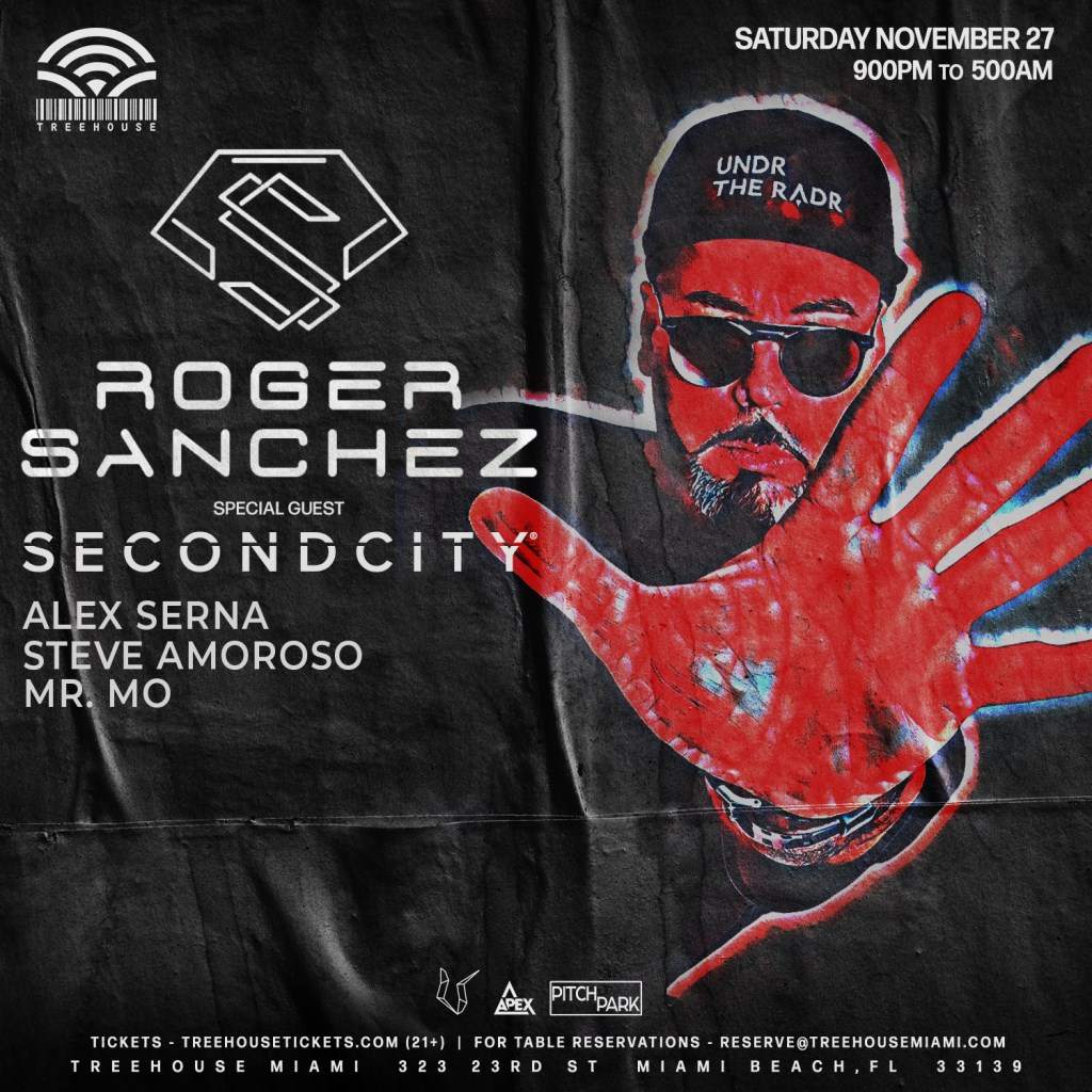 Roger Sanchez & Secondcity - Página frontal