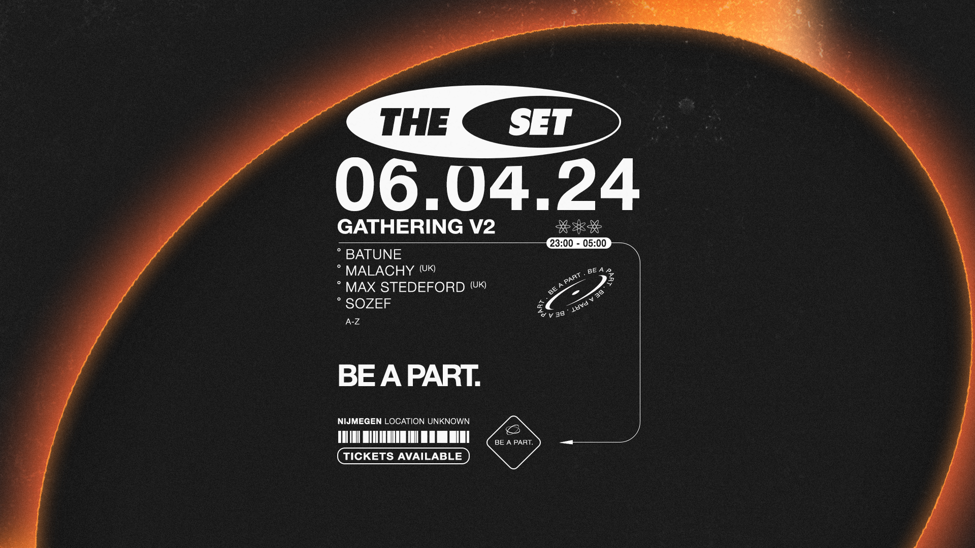 The Set Gathering at TBA, Netherlands