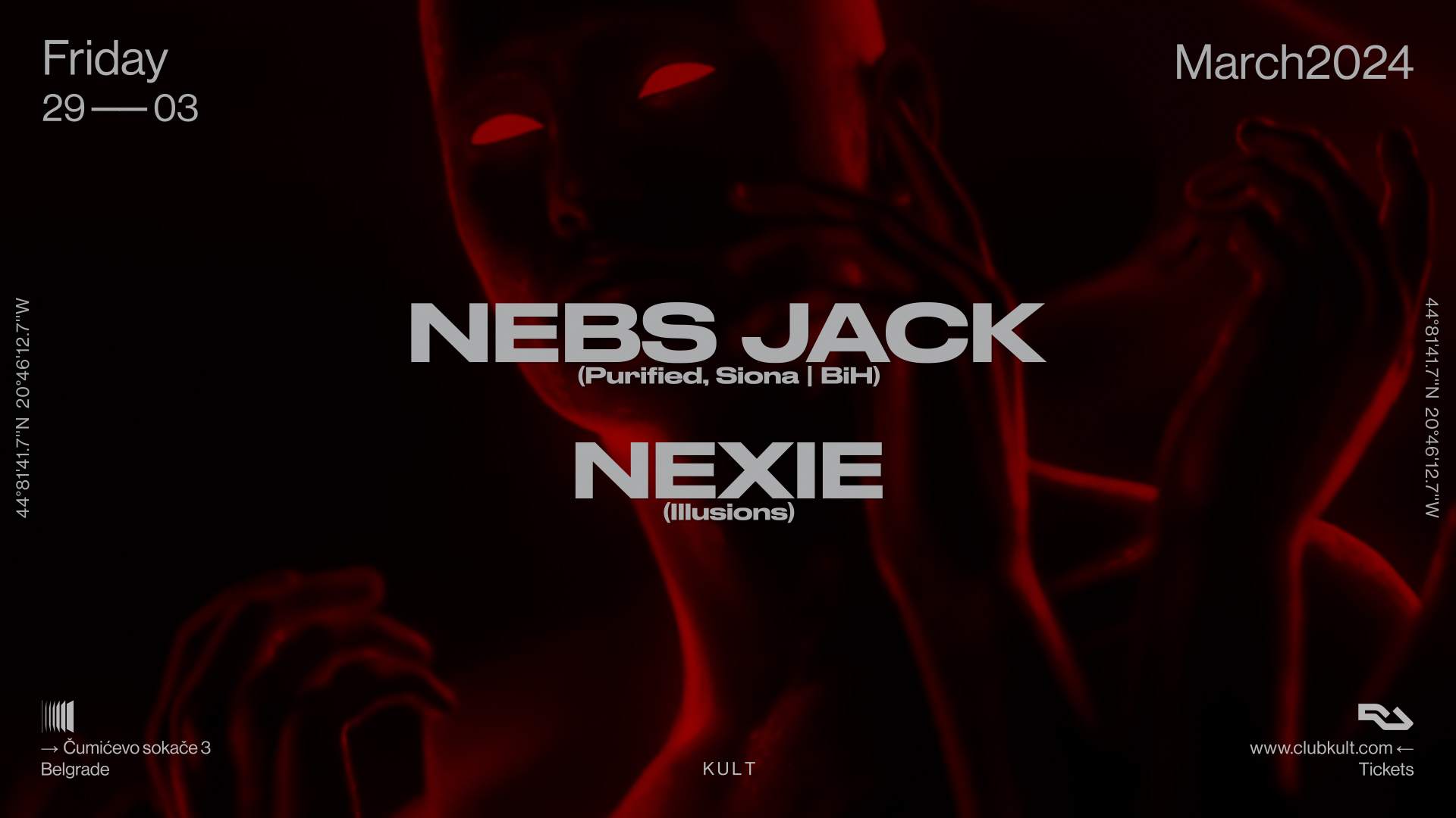 Nebs Jack⁽ᴾᵘʳᶦᶠᶦᵉᵈ⁾ & Nexie | 29/04 - フライヤー裏