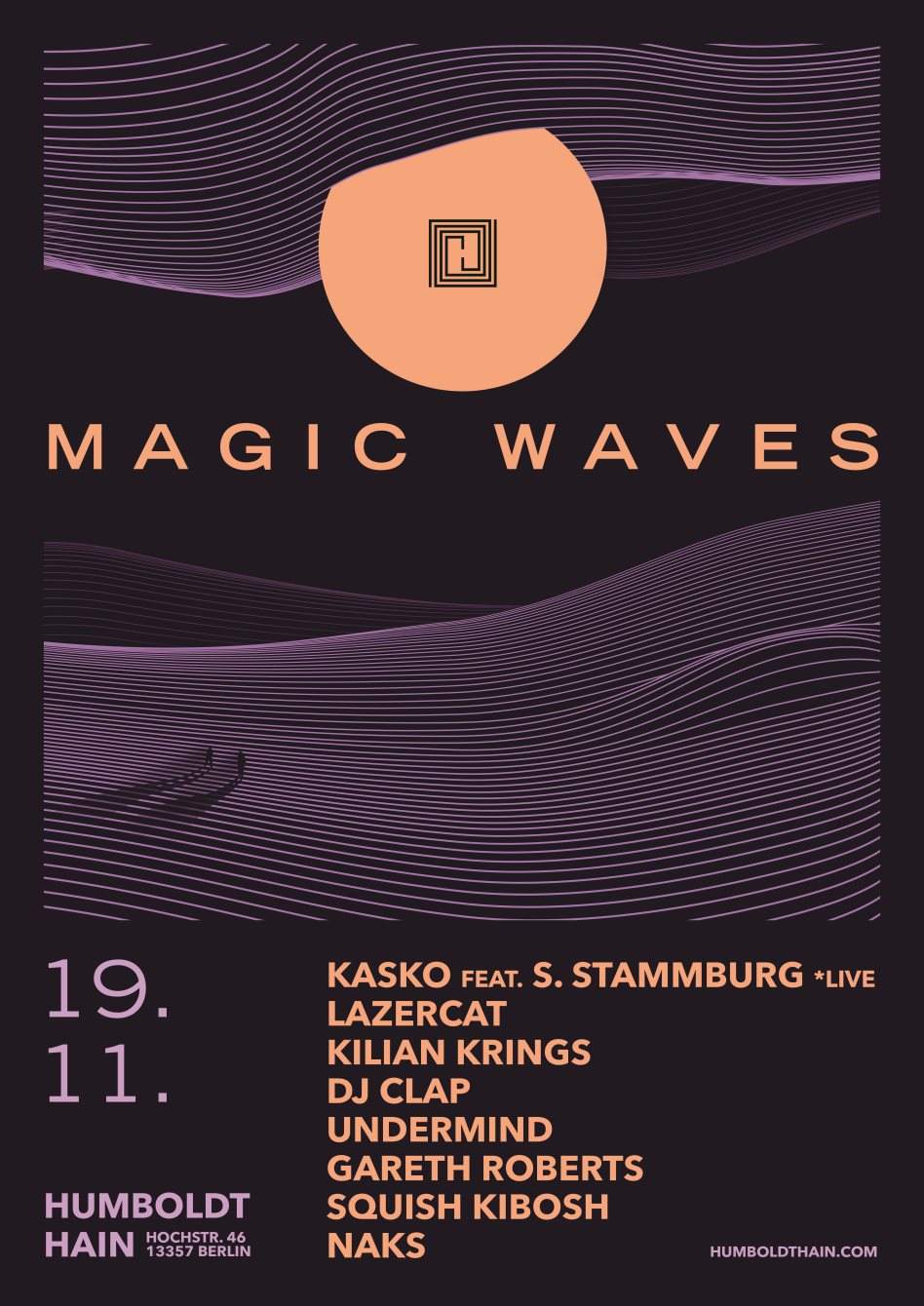 Magic Waves x Humboldthain - フライヤー表