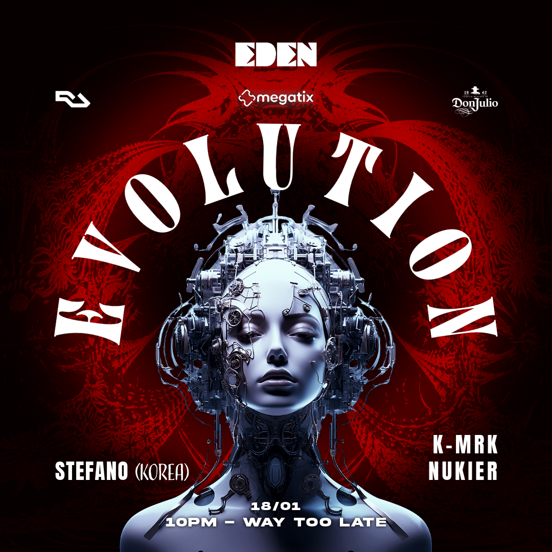 EVOLUTION on THURSDAYS - Eden club Bangkok - フライヤー表