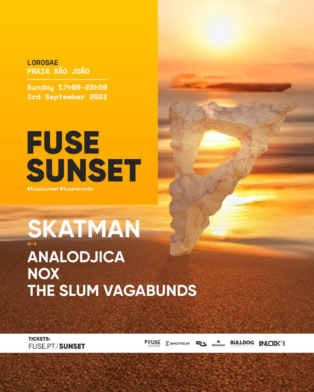 Fuse Sunset: Skatman - Página frontal