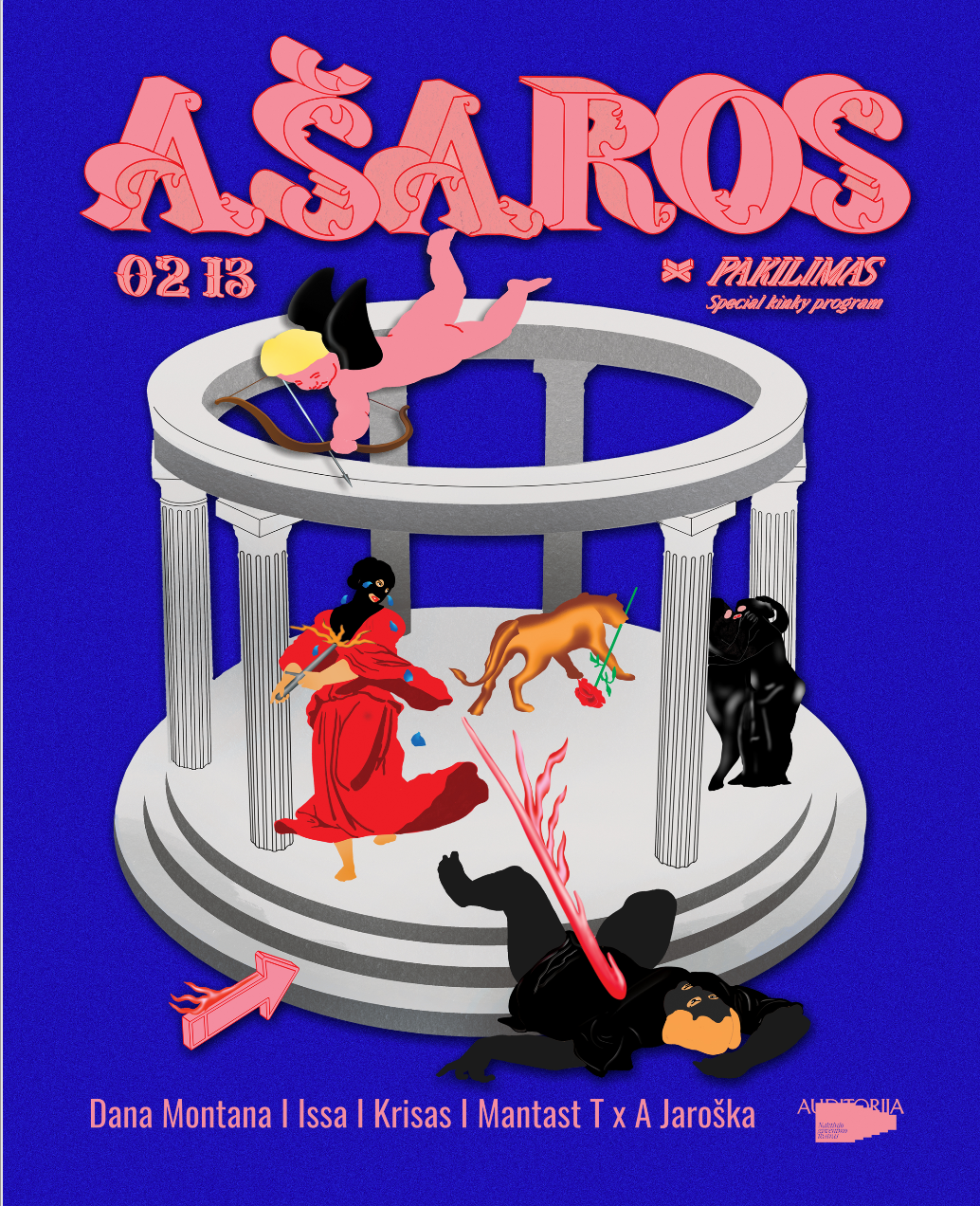 AŠAROS: Dana Montana, ISSA, Krisas, Mantas T x Jaroška at Auditorija ...