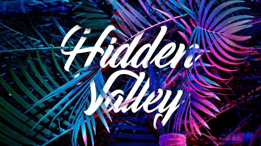 Hidden Valley Festival - フライヤー表