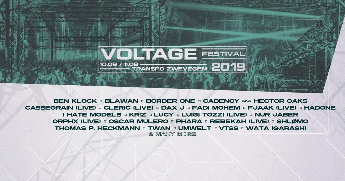 Voltage Festival 2019 - フライヤー表