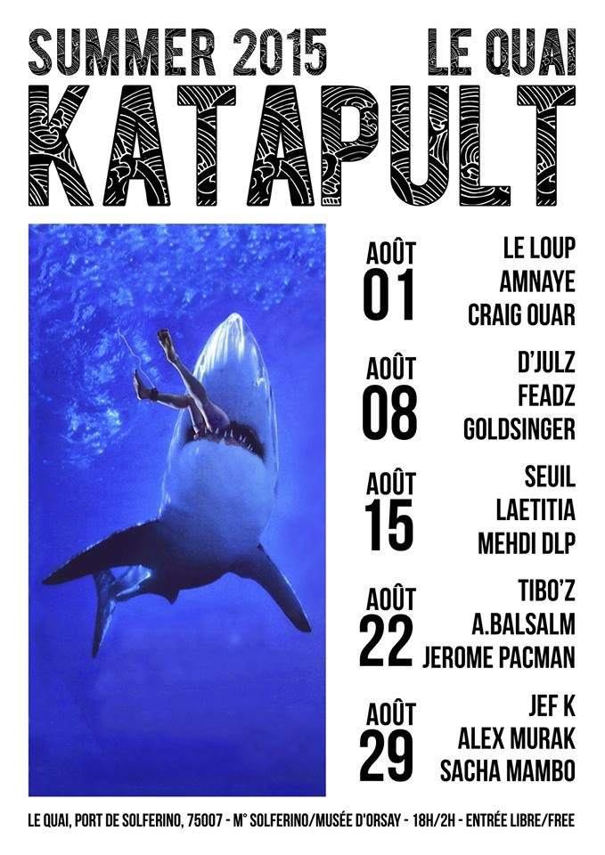 Katapult Summer Boat Part 1: Le Loup, Amnaye & Craig Ouar - Página frontal