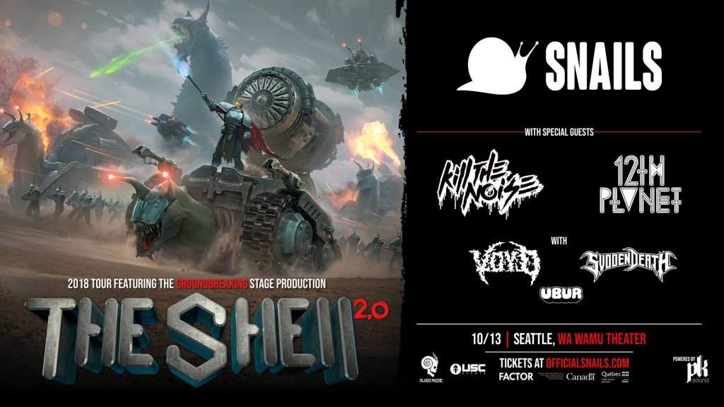 Snails - The Shell 2.0 Tour Seattle - Página frontal