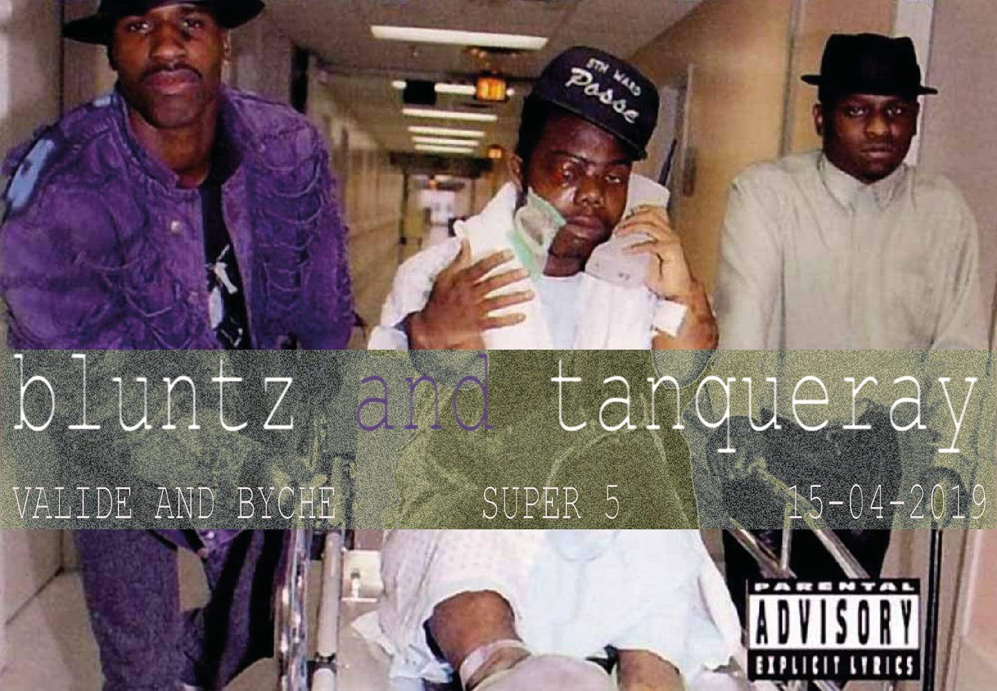 Bluntz and Tanqueray II - フライヤー表