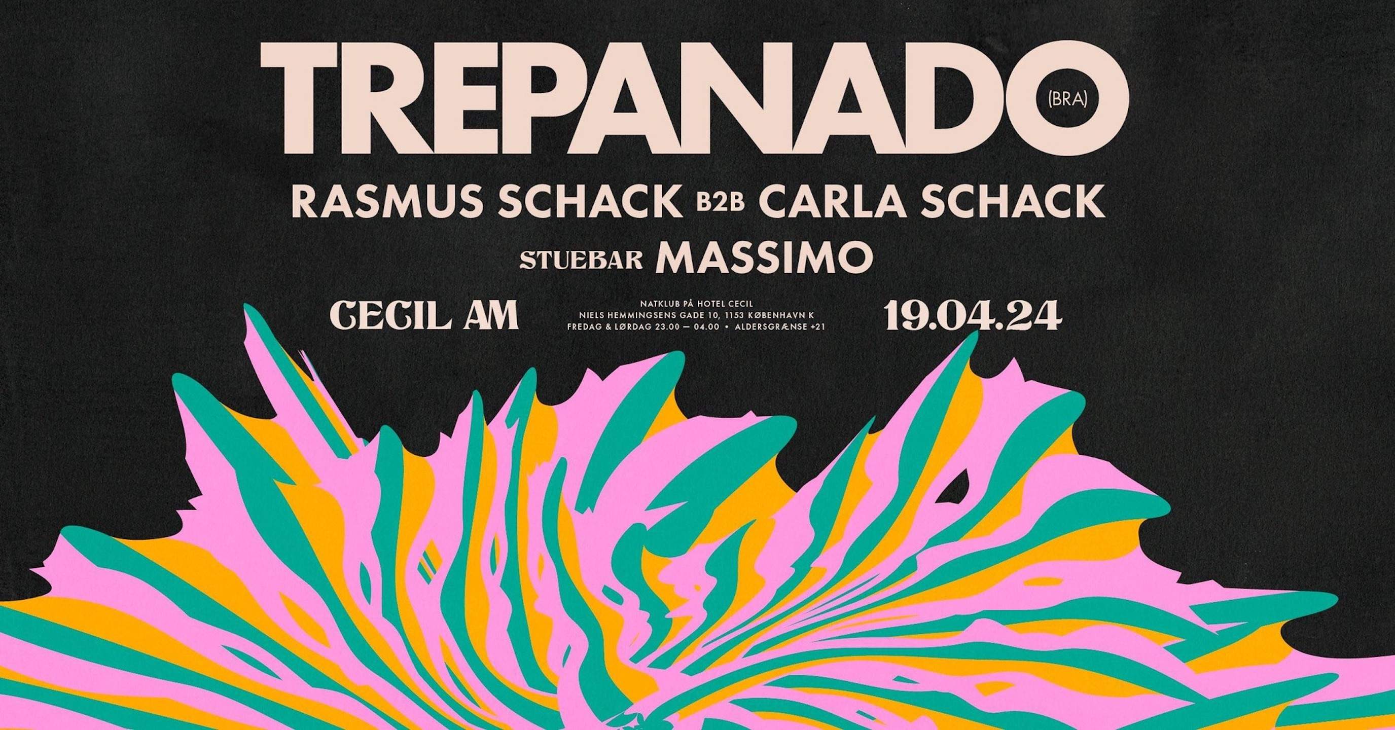Cecil AM w/ Trepanado, Rasmus Schack & Carla Schack & Massimo - Página frontal