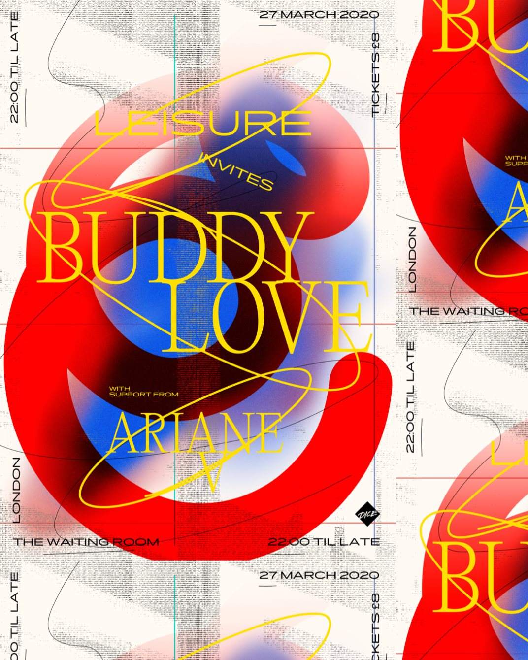 Leisure Invites Buddy Love - Página frontal