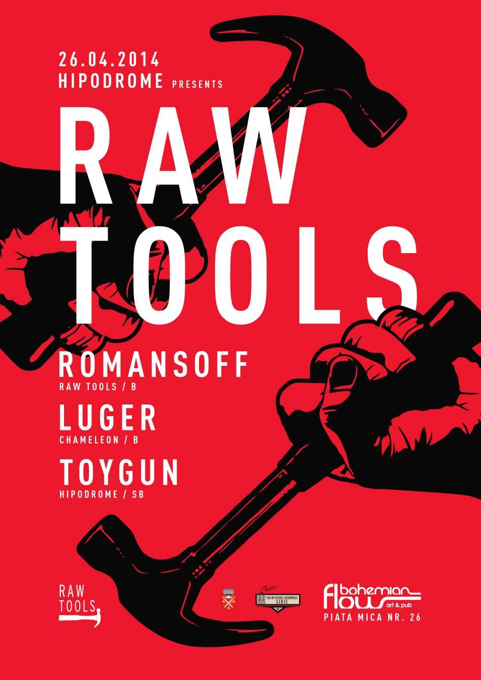 Raw Tools in Hipodrom - Página frontal