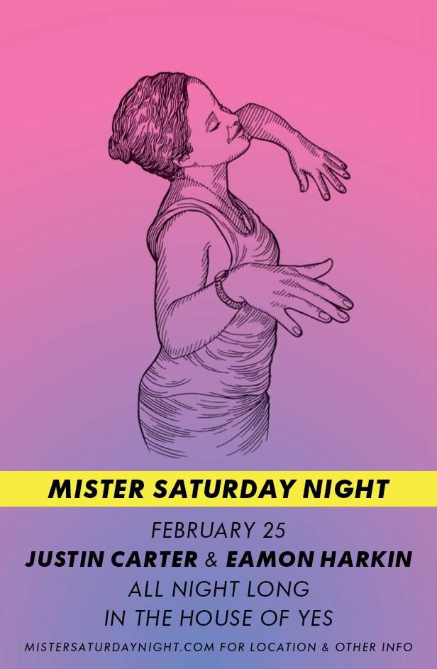 Mister Saturday Night with Eamon Harkin & Justin Carter - Página trasera