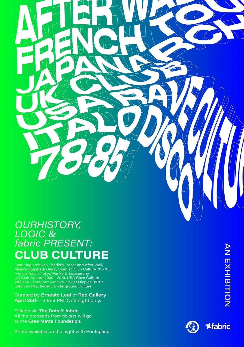 Ourhistory Archives, Logic & fabric present: Club Culture - Página trasera