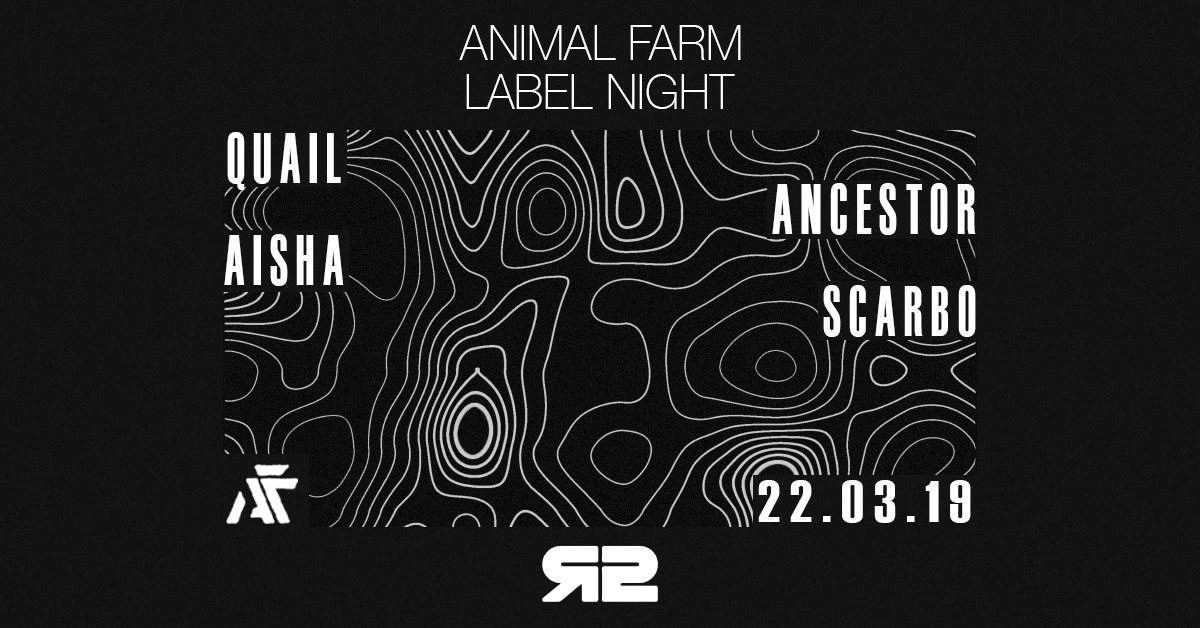 Animal Farm Records Label Night - Página frontal