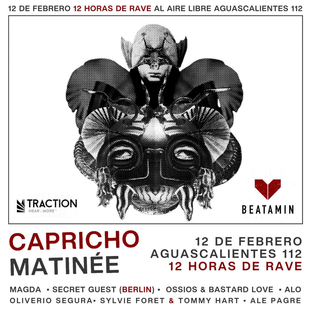 CAPRICHO MATINEÉ / OPEN AIR 12 HOURS - フライヤー表