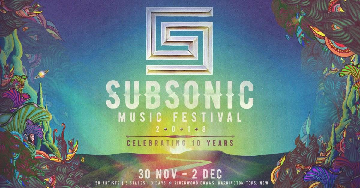 Subsonic Music Festival 2018 - フライヤー表