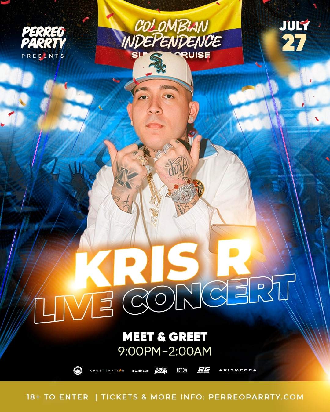 Kris R Live Concert 18+ Sunset Cruise Experience + Meet & Greet at Pier ...