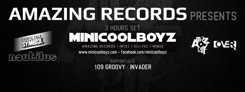 Amazing Record Party with Minicoolboyz - Página frontal