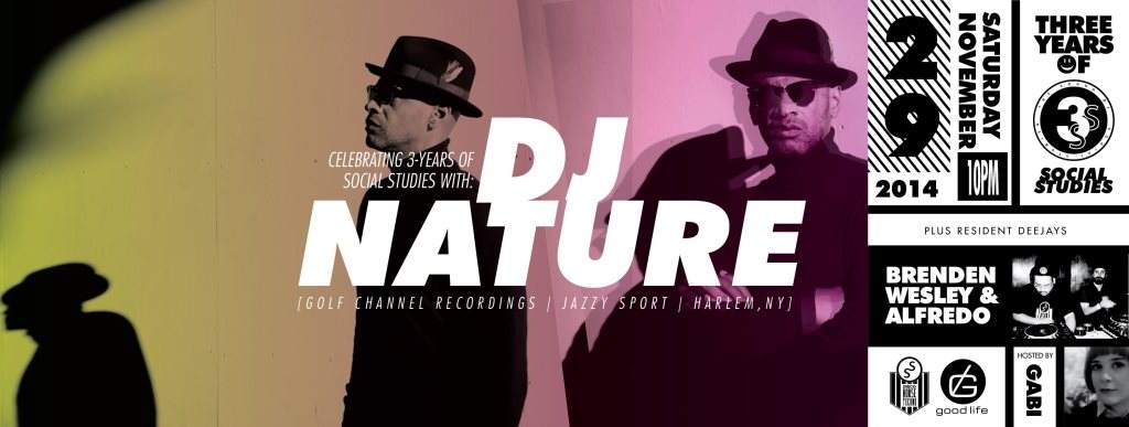 Social Studies presents DJ Nature - Página frontal
