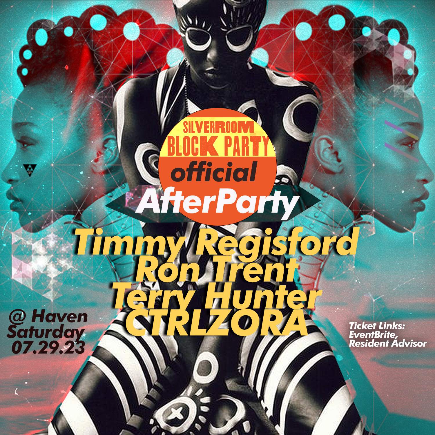 Silver Room Block Party Official After Party - Página frontal