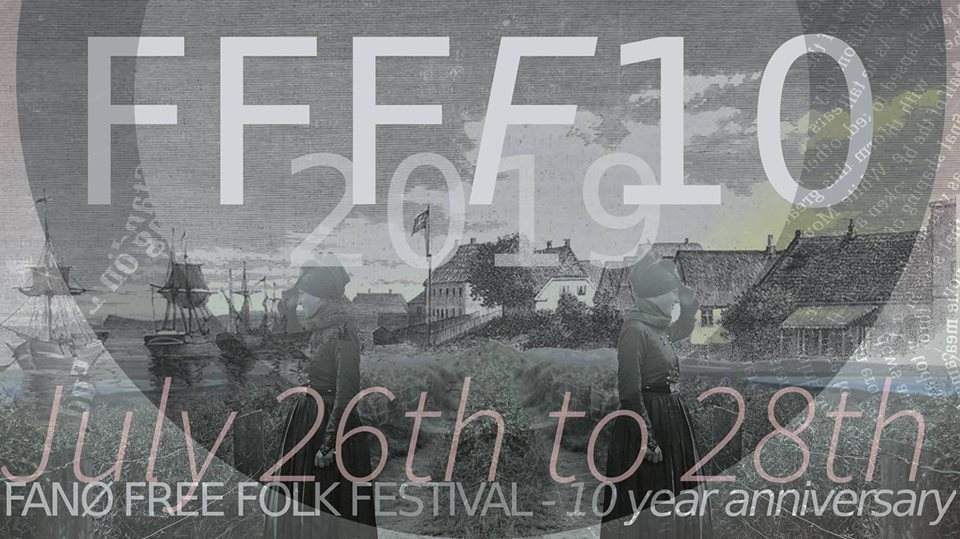 Fanø Free Folk Festival 2019 - フライヤー表