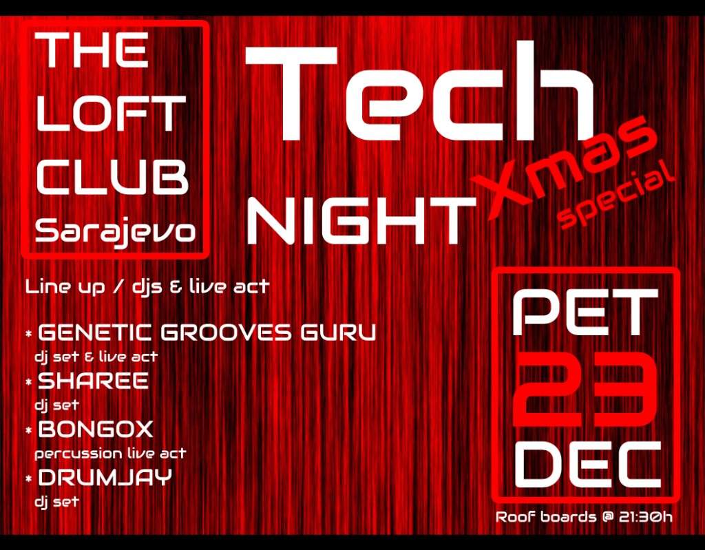 The Loft Club - Tech Night Xmas Special - Página frontal