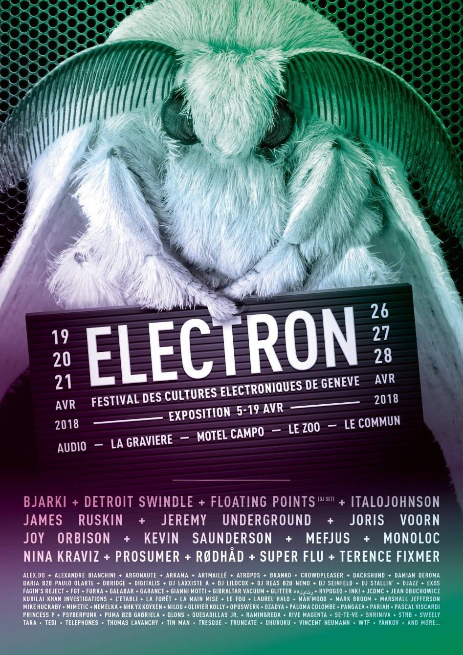 Electron Festival 2018 - Página frontal