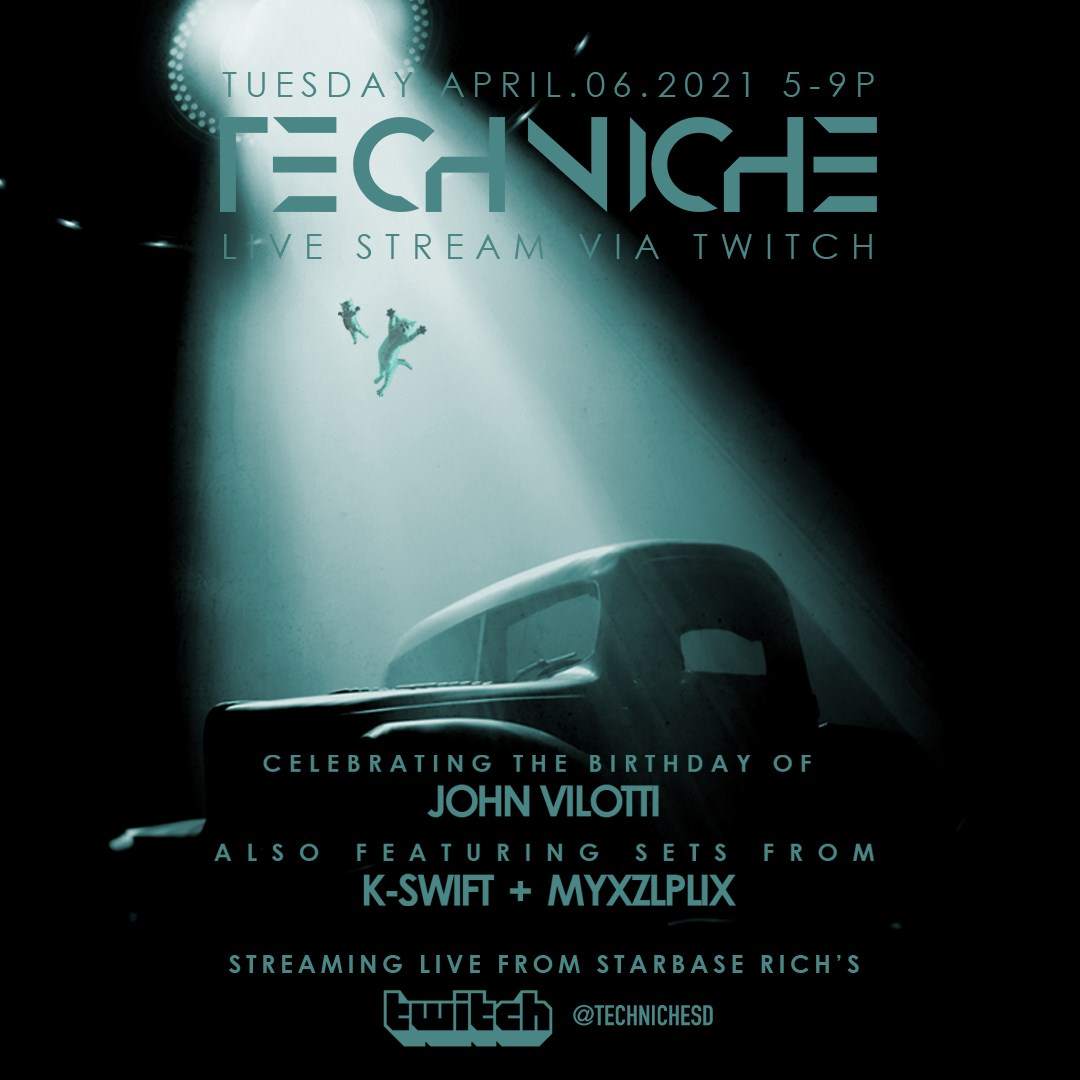 Techniche Live Stream - 04.06.21 - Página frontal